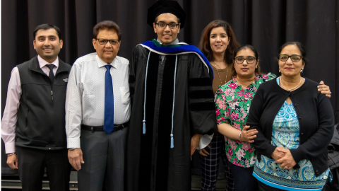 Sunil Joshi OHSU School of Medicine Hooding & Completion Ceremony